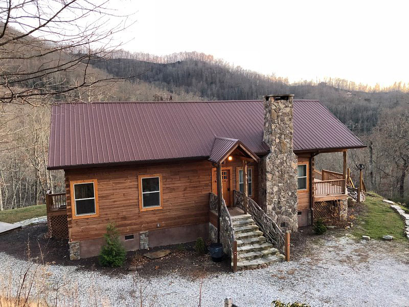 Smoky Mountain Cabin Builder Portfolio of Log Homes Near Bryson City NC